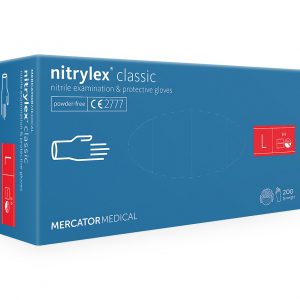 Rękawiczki nitrylowe L – MERCATOR Med...